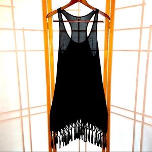 Lascana Fringe Hem Dress